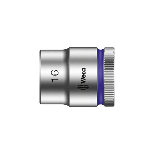 WERA 05003561001 Zyklop 3/8 INCH Drive Metric Socket - 16mm