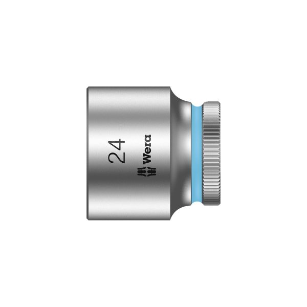 WERA 05003568001 Zyklop 3/8 INCH Drive Metric Socket - 24mm