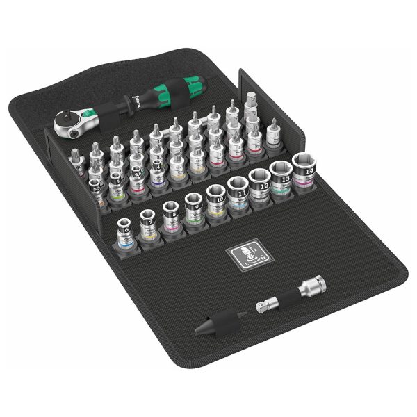 WERA 05003755001 8100 SA Zyklop Speed All-In 1/4 drive metric