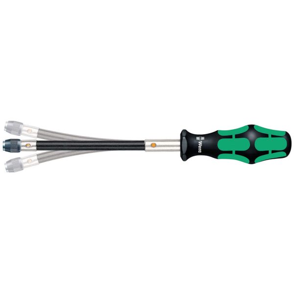 WERA 05028160001 Kraftform Bitholding Screwdriver with Flexible Shaft