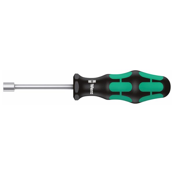 WERA 05029461001 Kraftform Plus Hollow Shaft Metric Nutdriver: 5.5mm x 90mm