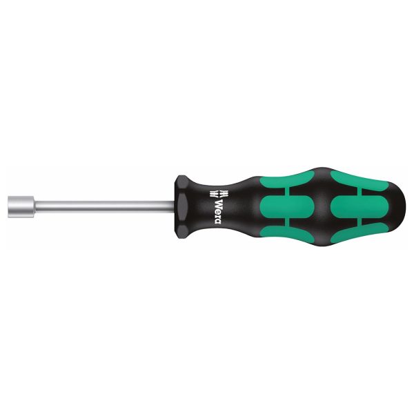 WERA 05029463001 Kraftform Plus Hollow Shaft Metric Nutdriver: 7mm x 90mm
