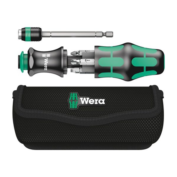 WERA 05051025001 KK 26 7-In-1 Bitholding Screwdriver with Removable Bayonet Blade
