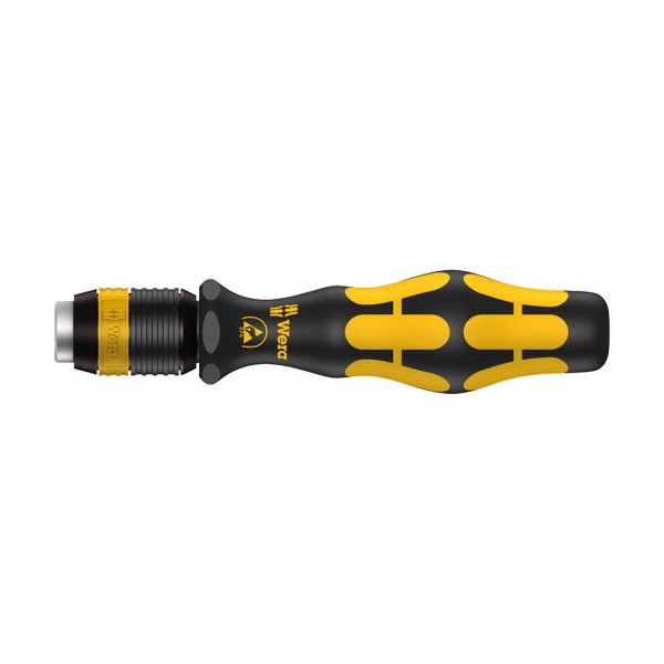 WERA 05051273001 ESD-Safe Bitholding Screwdriver Handle with Quick Release Bit Holder