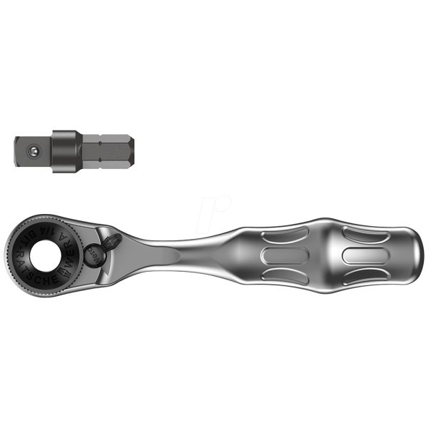 WERA 05073230001 Zyklop Mini 1/4- Bit Ratchet