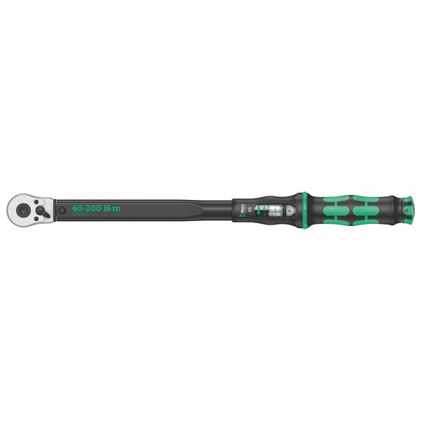 WERA 05075622001 Click-Torque 1/2 INCH Reversible Ratchet Wrench (NM Scale)