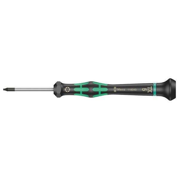 WERA 05118040001 Kraftform Micro 2067 Torx TX Electronics Precision Screwdriver 40mm
