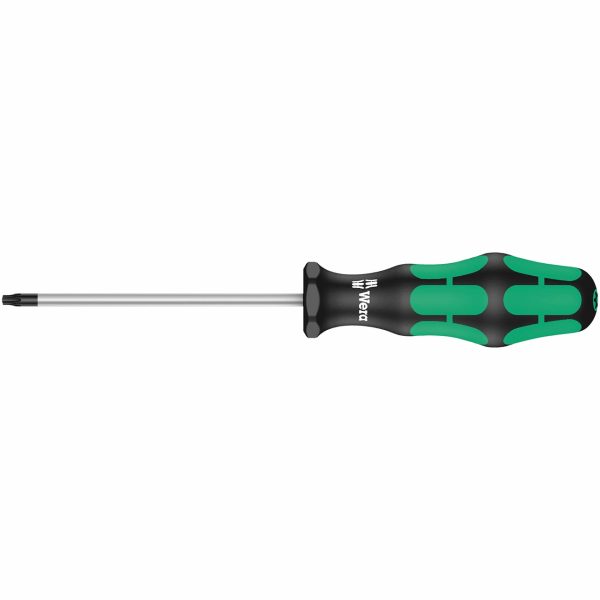 WERA 05138268001 Screwdriver: Tamper-Proof Torx BO TX #10 x 300mm (with Bore Hole)
