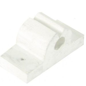WHITECAP 3754W 1 INCH White Rubber Tool/Rod Holder Pair