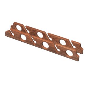 WHITECAP 60614 TEAK SIX-ROD STORAGE RACK - PAIR