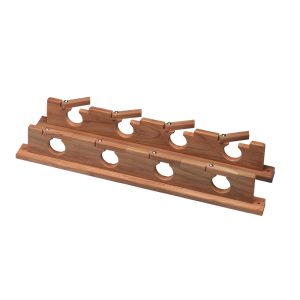 WHITECAP 60620 TEAK LOCK-IN FOUR-ROD STORAGE RACK