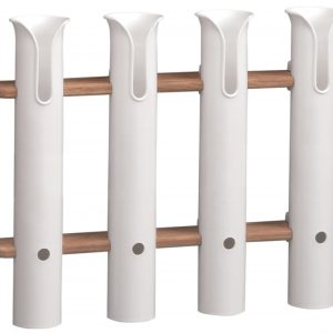WHITECAP 63450 TEAK 4-ROD TOURNAMENT STORAGE PACK