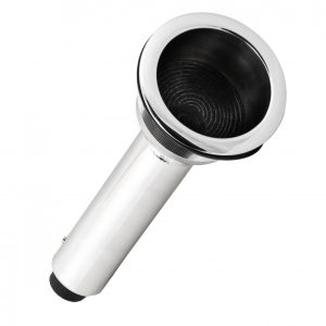 WHITECAP S-0628C ROD/CUP HOLDER 304 SS 15 DEGREE