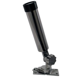 WHITECAP S-7007CBLUE BLUEWATER SS 360/180 DEG. REMOVABLE ROD HOLDER