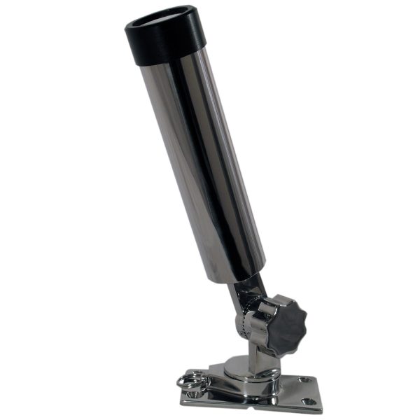 WHITECAP S-7007CBLUE BLUEWATER SS 360/180 DEG. REMOVABLE ROD HOLDER