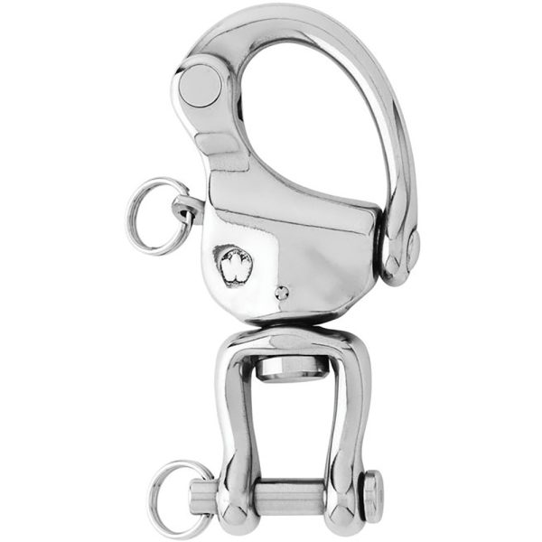 WICHARD 02478 HR Snap Shackle With Clevis Pin Swivel - 120mm Length - 4-23/32 INCH