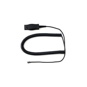 ADDASOUND DN1004 QD to RJ9 Cord for Nortel