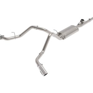 AFE 49-34131-P Gemini XV Cat-Back Exhaust System, 3 INCH, 304 Stainless Steel