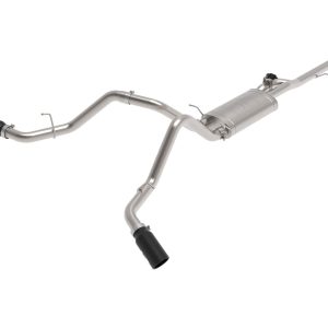 AFE 49-34132-B Gemini XV Cat-Back Exhaust System, 3 INCH, 304 Stainless Steel