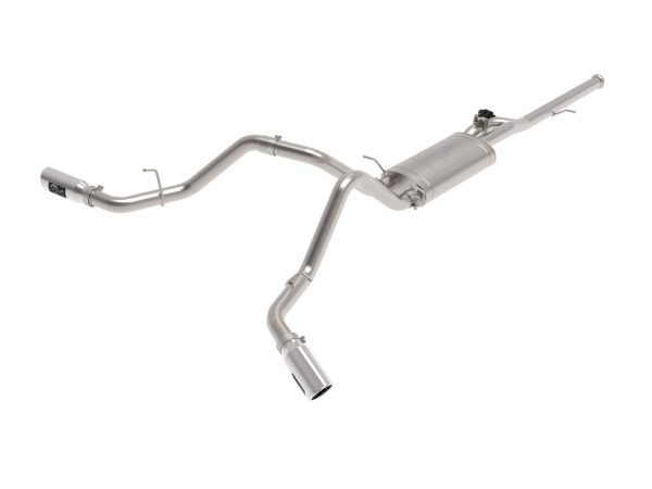 AFE 49-34132-P Gemini XV Cat-Back Exhaust System, 3 INCH, 304 Stainless Steel