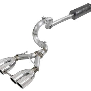 AFE 49-38071-P Rebel Series Performance Cat-Back Exhaust System