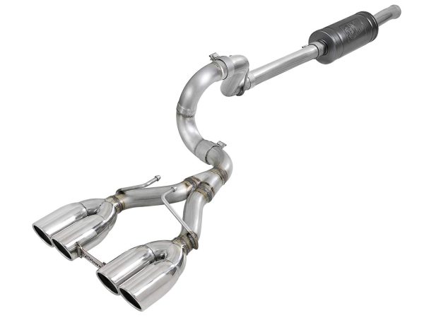 AFE 49-38073-P Rebel Series Performance Cat-Back Exhaust System