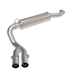 AFE 49-42082-P Rebel Series 3-1/2 IN Stainless Steel Cat-Back Exhaust System w/Polish Tip RAM Trucks 19-21 V8-6.4L HEMI