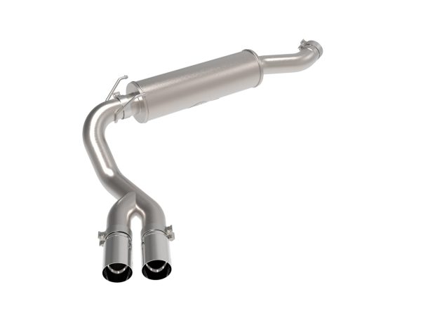 AFE 49-42082-P Rebel Series 3-1/2 IN Stainless Steel Cat-Back Exhaust System w/Polish Tip RAM Trucks 19-21 V8-6.4L HEMI