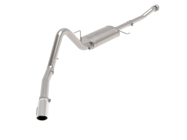 AFE 49-43125-P POWER Apollo GT Series 3 IN to 3-1/2 IN 409 SS Cat-Back Exhaust System w/Polish Tip, fits Ford F-150 2021 V6-2.7L/3.5L (tt)/V8-5.0L