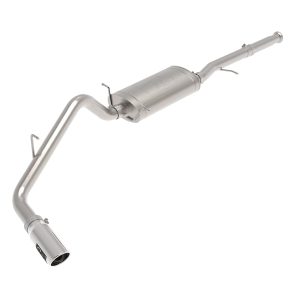 AFE 49-44136-P POWER Apollo GT Series 3 INCH Cat-Back Exhaust System, Polished Tip, 409 Stainless Steel, fits GM Trucks