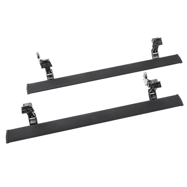 AMP RESEARCH 76154-01A PowerStep Plug-N-Play | Fits 2014 - 2018 Chevrolet Silverado & GMC Sierra 1500 & more Ergonomic, Rust-Proof Aluminum, True Flush Mount