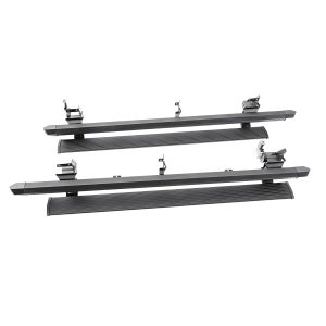 AMP RESEARCH 77254-01A PowerStepXL | Fits 2019 - 2021 Chevrolet Silverado & GMC Sierra 1500 & more Ergonomic, Rust-Proof Aluminum, True Flush Mount, 4 INCH Lower Drop Down