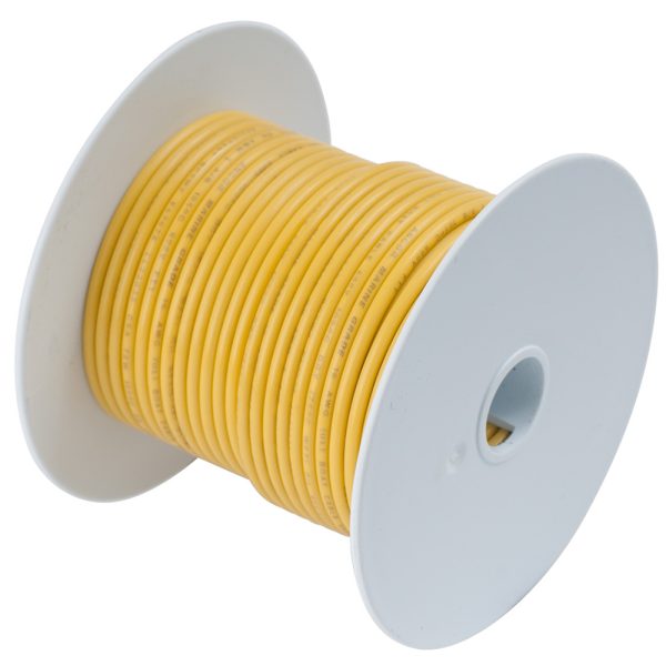 ANCOR 105050 YELLOW 14 AWG TINNED COPPER WIRE - 500