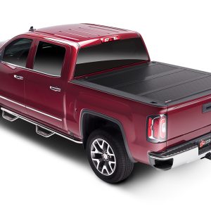 BAK 1126225 FlipFiberMax Hard Folding Truck Bed Tonneau Cover | | Fits 2019-2023 Ram 1500 (New Body Style) Works w/Multi-Function (Splitgate) Tailgate 6FT 4 INCH Bed (74.5 INCH)
