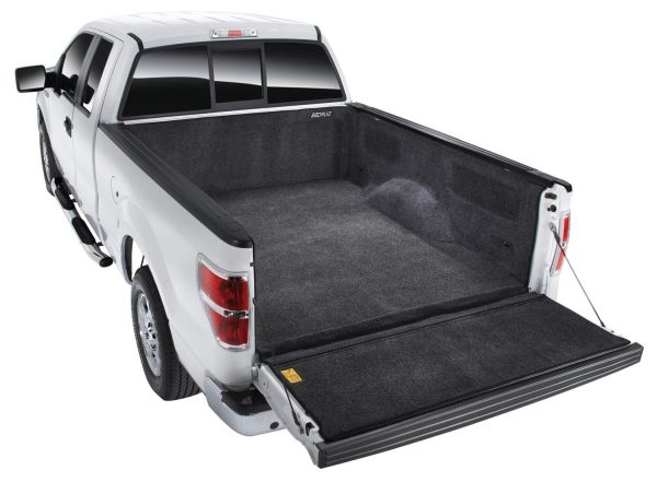 BEDRUG BRC19LBK Classic Bed Liner | Fits 2019 - 2024 Chevrolet Silverado/GMC Sierra (New Body) 8FT W/Out Multi-Pro Tailgate (BRZSPRAYON is required if installing over Spray-In Liner), Charcoal Grey