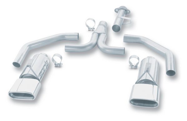 BORLA 140082 Corvette Cat-Back INCHS-Type INCH System Exhaust