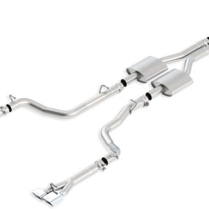 BORLA 140436 Cat-Back Performance Exhaust System for 2011-2014 Dodge Challenger INCH392 INCH SRT-8 6.4L V8 Automatic/Manual Transmission Rear Wheel Drive.