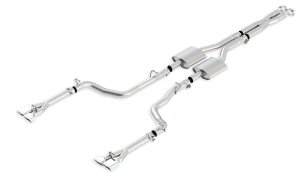 BORLA 140436 Cat-Back Performance Exhaust System for 2011-2014 Dodge Challenger INCH392 INCH SRT-8 6.4L V8 Automatic/Manual Transmission Rear Wheel Drive.