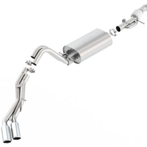 BORLA 140559 Cat-Back System for 2015-2020 Cadillac Escalade/GMC Yukon Denali 6.2L V8 AT 2, 4 Wheel Drive 4 Door. Does NOT Fit Escalade ESV Or Yukon Denali XL Vehicles. System SUPERSEDES 140568.