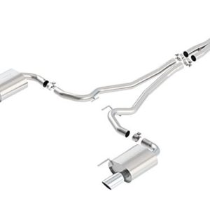 BORLA 140590 Cat-Back Performance Exhaust System for 2015-2017 Ford Mustang GT/GT Convertible 5.0L V8 Automatic/Manual Transmission.