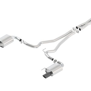 BORLA 140591BC Cat-Back Performance Exhaust System for 2015-2017 Ford Mustang GT/GT Convertible 5.0L V8 Automatic/Manual Transmission.