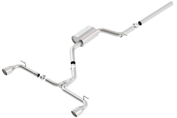 BORLA 140597 Cat-Back Performance Exhaust System for 2015-2017 Volkswagen Golf GTI MK7 2.0L Automatic/Manual Transmission Front Wheel Drive 2, 4 Door. Does NOT Fit MK7.5.