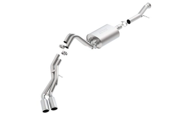 BORLA 140652 Cat-Back Perf. Exhaust Sys. for 2015-2020 Cadillac Escalade/GMC Yukon Denali 6.2L V8 Automatic Transmission 2, 4 Wheel Drive 4 Door. Does NOT Fit Escalade ESV Or Yukon Denali XL Vehicles