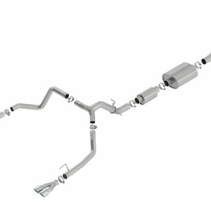 BORLA 140782 Silverado/Sierra 1500 6.2L 2019 Cat Back Exhaust Touring