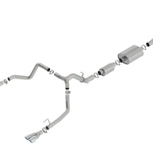 BORLA 140783 Silverado/Sierra 1500 6.2L 2019 Cat Back Exhaust S Type