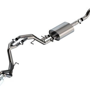 BORLA 140854 Cat-Back Perf. Exhaust System for 2021-2024 Chevrolet Tahoe LS/Tahoe LT/Tahoe RST/Tahoe Z71/ GMC Yukon SLE/Yukon SLT/Yukon AT4 5.3L V8 Automatic Transmission 2 & 4 Wheel Drive 4 Door