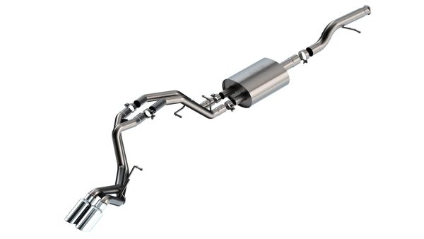 BORLA 140854 Cat-Back Perf. Exhaust System for 2021-2024 Chevrolet Tahoe LS/Tahoe LT/Tahoe RST/Tahoe Z71/ GMC Yukon SLE/Yukon SLT/Yukon AT4 5.3L V8 Automatic Transmission 2 & 4 Wheel Drive 4 Door