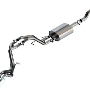 BORLA 140855 Cat-Back Perf. Exhaust System for 2021-2024 Chevrolet Tahoe LS/Tahoe LT/Tahoe RST/Tahoe Z71/ GMC Yukon SLE/Yukon SLT/Yukon AT4 5.3L V8 Automatic Transmission 2 & 4 Wheel Drive 4 Door