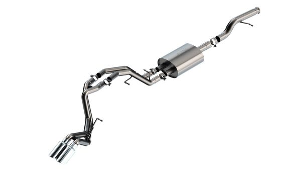 BORLA 140855 Cat-Back Perf. Exhaust System for 2021-2024 Chevrolet Tahoe LS/Tahoe LT/Tahoe RST/Tahoe Z71/ GMC Yukon SLE/Yukon SLT/Yukon AT4 5.3L V8 Automatic Transmission 2 & 4 Wheel Drive 4 Door
