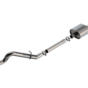 BORLA 140897 Cat-Back Performance Exhaust System 2021-2023 Ford Bronco 2.3L 4 Cyl. Automatic/Manual Transmission 4 Wheel Drive 2 & 4 Door. High Clearance Climber System.